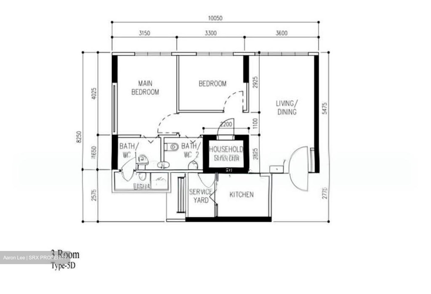 Blk 118A Alkaff Lakeview (Toa Payoh), HDB 3 Rooms #547112791
